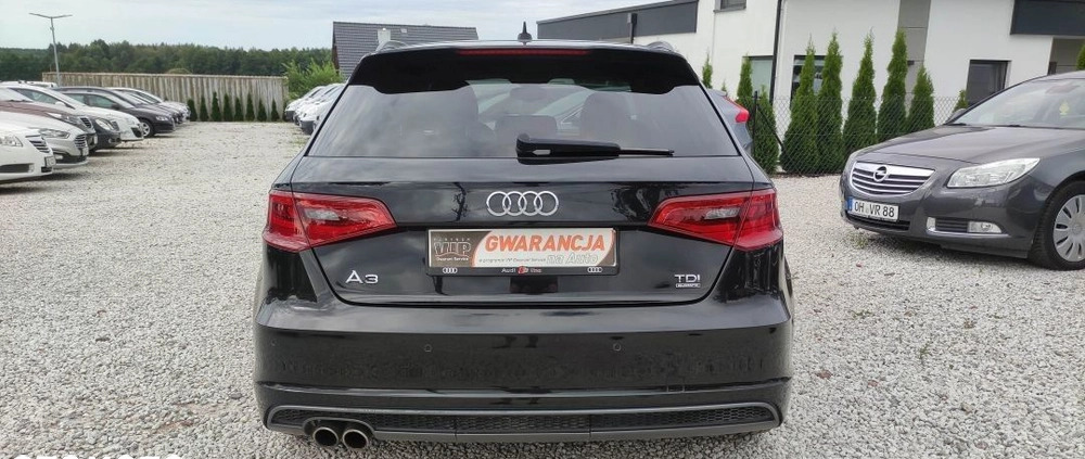 Audi A3 cena 69900 przebieg: 190381, rok produkcji 2013 z Ziębice małe 781